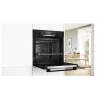 BOSCH Serie 6 Einbauofen mit AirFry, 71L, Pyrolyse-Selbstreinigung, Schwarz (HBG578EB3)
