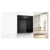 BOSCH Serie 6 Einbauofen mit AirFry, 71L, Pyrolyse-Selbstreinigung, Schwarz (HBG578EB3)