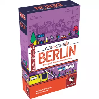 PEGASUS Next Station Berlin – Roll-and-Write-Brettspiel (deutsche Ausgabe)