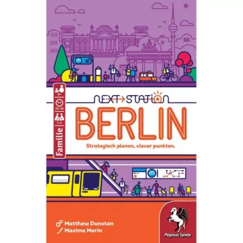 PEGASUS Next Station Berlin – Roll-and-Write-Brettspiel (deutsche Ausgabe)