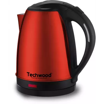 Techwood TBI-1855 kabelloser Edelstahl-Wasserkocher, 1,8 L (TBI-1855)