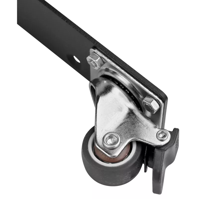 SilverStone SST-RAC-SRW-002 Schwenkrollen-Set (2 Rollen, Schwarz, 360° Drehung, Total Lock Bremse)