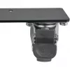 SilverStone SST-RAC-SRW-002 Schwenkrollen-Set (2 Rollen, Schwarz, 360° Drehung, Total Lock Bremse)