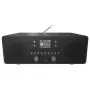Reflexion HRA21DAB+ DAB+ FM Radiowecker mit Bluetooth, Doppelalarm, Sleep-Timer, Schwarz