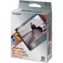 Fujifilm Instax Wide Sofortbildfilm 10 Aufnahmen, Brushed Metal