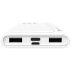 Silicon Power GP15 10000 mAh Powerbank, weiß (SP10KMAPBKGP150W)