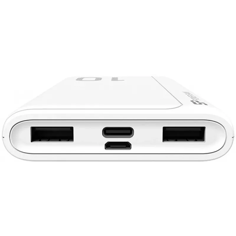 Silicon Power GP15 10000 mAh Powerbank, weiß (SP10KMAPBKGP150W)