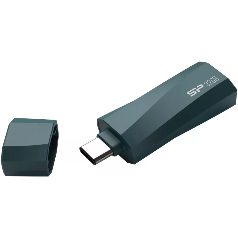 Silicon Power Mobile C07 32GB USB 3.2 Gen 1 Type-C USB-Stick, Blau (SP032GBUC3C07V1D)