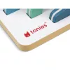 TONIES Mini Standregal - Berg 11003982 Silber verchromtes Metall 2 Ablagen Standregal