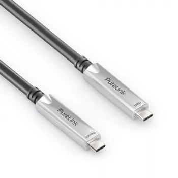 PureLink FiberX 10 FX-I605-010 USB-C aktives optisches Kabel 10m 10Gbps Schwarz