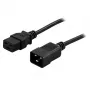 BlueWalker PowerWalker Stromkabel IEC 60320 C19 auf C20 1,8 m Schwarz