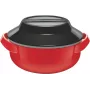 Milton Microwow 1000 Thermo-Schmortopf, 0.82 L, Rot (MT-6491-P)