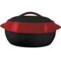 Milton Matrix 1.5 Thermotopf, Schwarz/Rot (MT-0016)