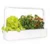 Click & Grow Smart Garden 9 Indoor Kräuter- & Gemüsegarten mit LED-Wachstumslampen, Selbstbewässerung, 9 Pflanzkapseln, Weiß