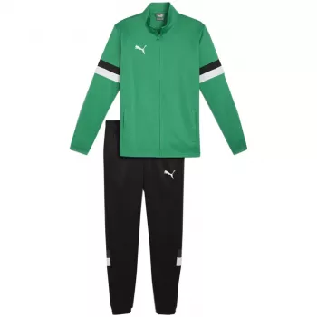 PUMA Herren Team Rise Full-Zip Trainingsanzug Forest Night/Puma Black Größe L