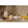 FIFTYEIGHT PRODUCTS Schüssel-Set 200ml - Lachend & Zwinkernd, Weiß (2-teilig)