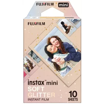 Fujifilm instax mini Film Soft Glitter (10 Aufnahmen)