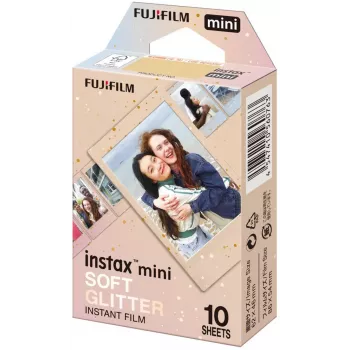 Fujifilm instax mini Film Soft Glitter (10 Aufnahmen)