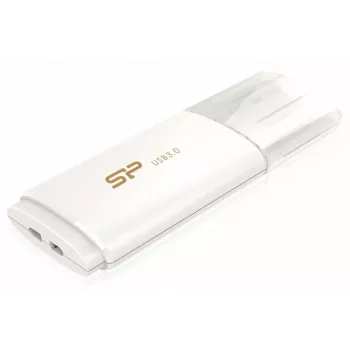Silicon Power Blaze B06 32GB USB 3.2 Gen 1 Flash-Laufwerk, einziehbar, Weiß