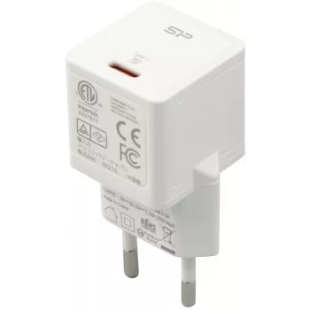 Silicon Power Boost Charger QM12 20W USB-C PD Ladegerät, weiß (SP20WASYQM121PCW)