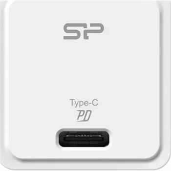 Silicon Power Boost Charger QM12 20W USB-C PD Ladegerät, weiß (SP20WASYQM121PCW)