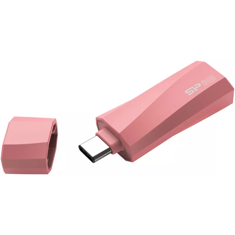 Silicon Power Mobile C07 USB-C-Stick 64GB, Rosa (SP064GBUC3C07V1P)