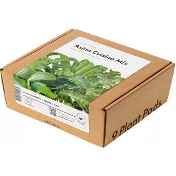 Click & Grow PPMAGX9 Smart Garden Pflanzenkapseln 9er-Pack (gemischte Sorten, biologisch abbaubar, mit Hauben)