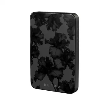 Burga Magnetic 5000 mAh Nocturnal Gunmetal kabellose Powerbank