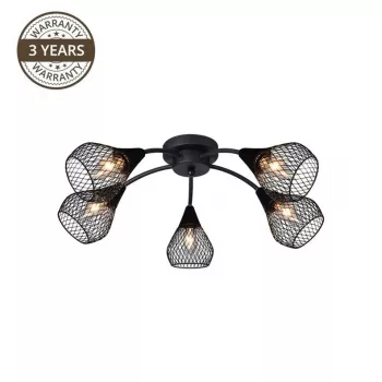 Bistro MX51166-5 Deckenleuchte, 5x40W E14