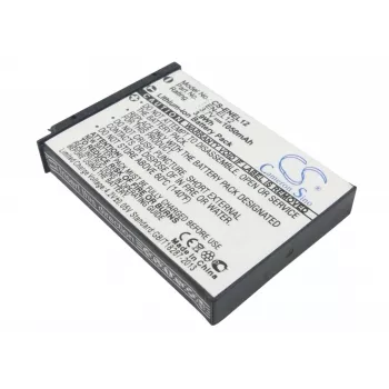 Cameron Sino EN-EL12 Ersatzakku für Nikon Coolpix und Keymission Kameras (3,7V, 1000mAh, Li-ion)