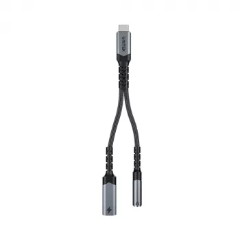 UNITEK USB-C auf 3,5 mm Audio-Adapter mit PD