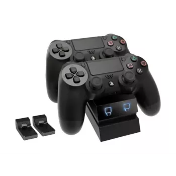 Venom Twin Docking Station für PS4 DualShock 4 Controller - Schwarz