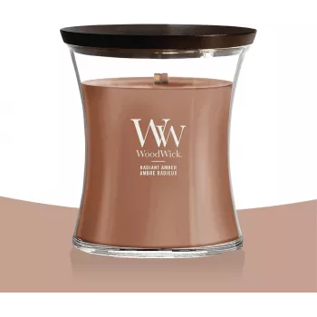 WoodWick Radiant Amber Elipsa Duftkerze 453,6g