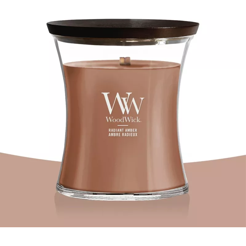 WoodWick Radiant Amber Elipsa Duftkerze 453,6g