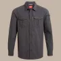 Craghoppers NosiLife Adventure LS Shirt III - Schwarz Pfeffer - L