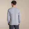 Craghoppers NosiLife Abel Langarm-Shirt - Soft Grey Marl - Größe M