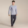 Craghoppers NosiLife Abel Langarm-Shirt - Soft Grey Marl - Größe M
