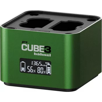 Hähnel ProCube 3 Twin Ladegerät für Fujifilm-Kameras (1000 577.3)