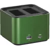 Hähnel ProCube 3 Twin Ladegerät für Fujifilm-Kameras (1000 577.3)