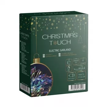 GARLAND EL MICRO MULTI 2000L 200M IP44 - 2000 LED Mehrfarbige Micro-Lichterkette, 200m, Innen-/Außenbereich