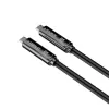 Unitek USB-C aktives optisches Kabel 10Gbps PD60W 8K@30Hz 12m Schwarz