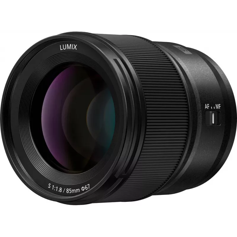 Panasonic LUMIX S 85mm F1.8 Objektiv (S-S85E) - Vollformat-L-Mount-Festbrennweite für Porträts und bei schwachem Licht