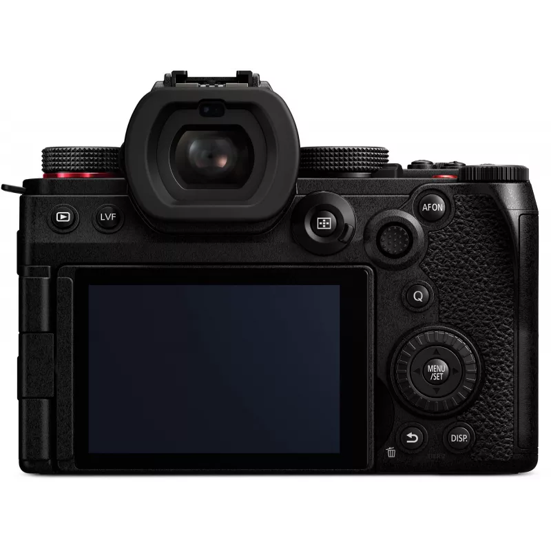 Panasonic Lumix DC-S5 Mark II Systemkamera mit Lumix S 50mm f/1.8 Objektiv - Schwarz
