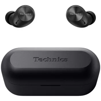 Technics EAH-AZ40M2EK True Wireless In-Ear Kopfhörer mit aktiver Geräuschunterdrückung, LDAC, JustMyVoice™, Multipoint, IPX4, Schwarz
