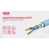 UNITEK C18121BL Cat.-6A-S/FTP-LSZH-Verlegekabel, 305 m, blau