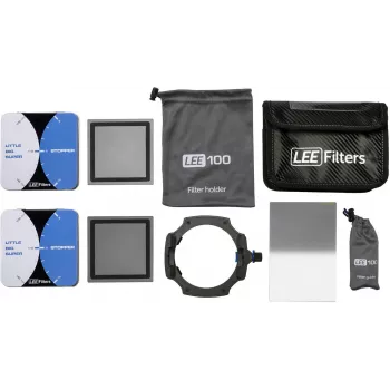 LEE Filters LEE100 Langzeitbelichtungs-Set: LEE100 Filterhalter, Big Stopper, Little Stopper und 0,6 ND Hard Grad (100LEK)