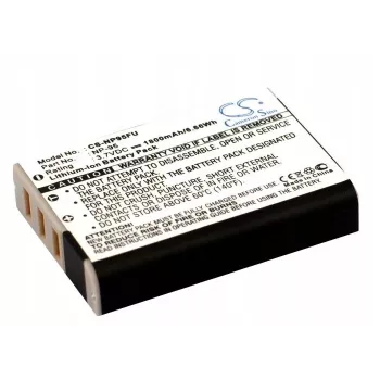 Cameron Sino Ersatzakku für Fujifilm NP-95 / Ricoh DB-90, 3,7V 1900mAh Li-Ion, Schwarz