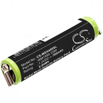 Cameron Sino Ni-MH Ersatzakku für Wella Bella Super Chromini, Contura, Moser Chromini, Wahl Super Taper und weitere (1,2V, 1500mAh, WM1590-7290)