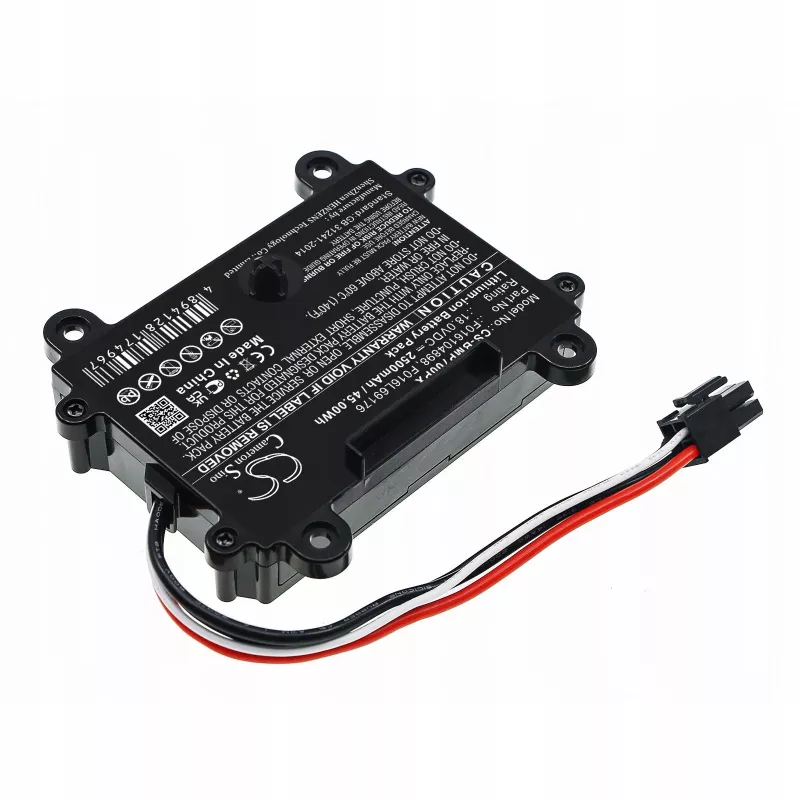 Cameron Sino 18V 2500mAh Li-Ionen-Akku für Bosch Indego S+ 350 400 500 Mähroboter (Ersatz für F016104898, F016L69176)
