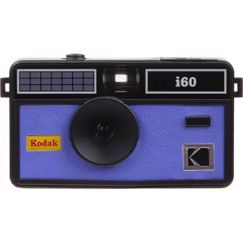 Kodak i60 wiederverwendbare 35mm-Analogkamera, Schwarz/Very Peri (DA00259)